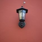 Photo Vintage Metal Silver Cone Wall Lamp