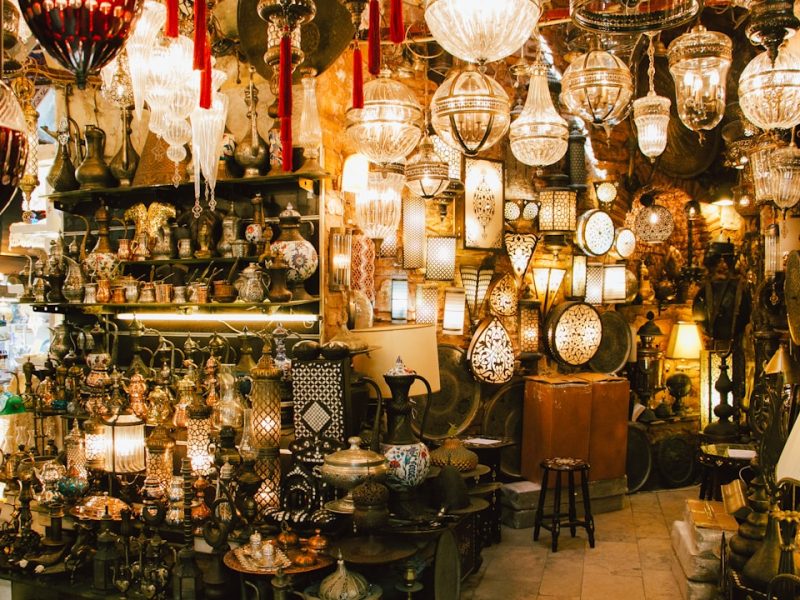 Photo chandelier