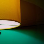 Photo Bauhaus Rotating Colored Wall Lamp